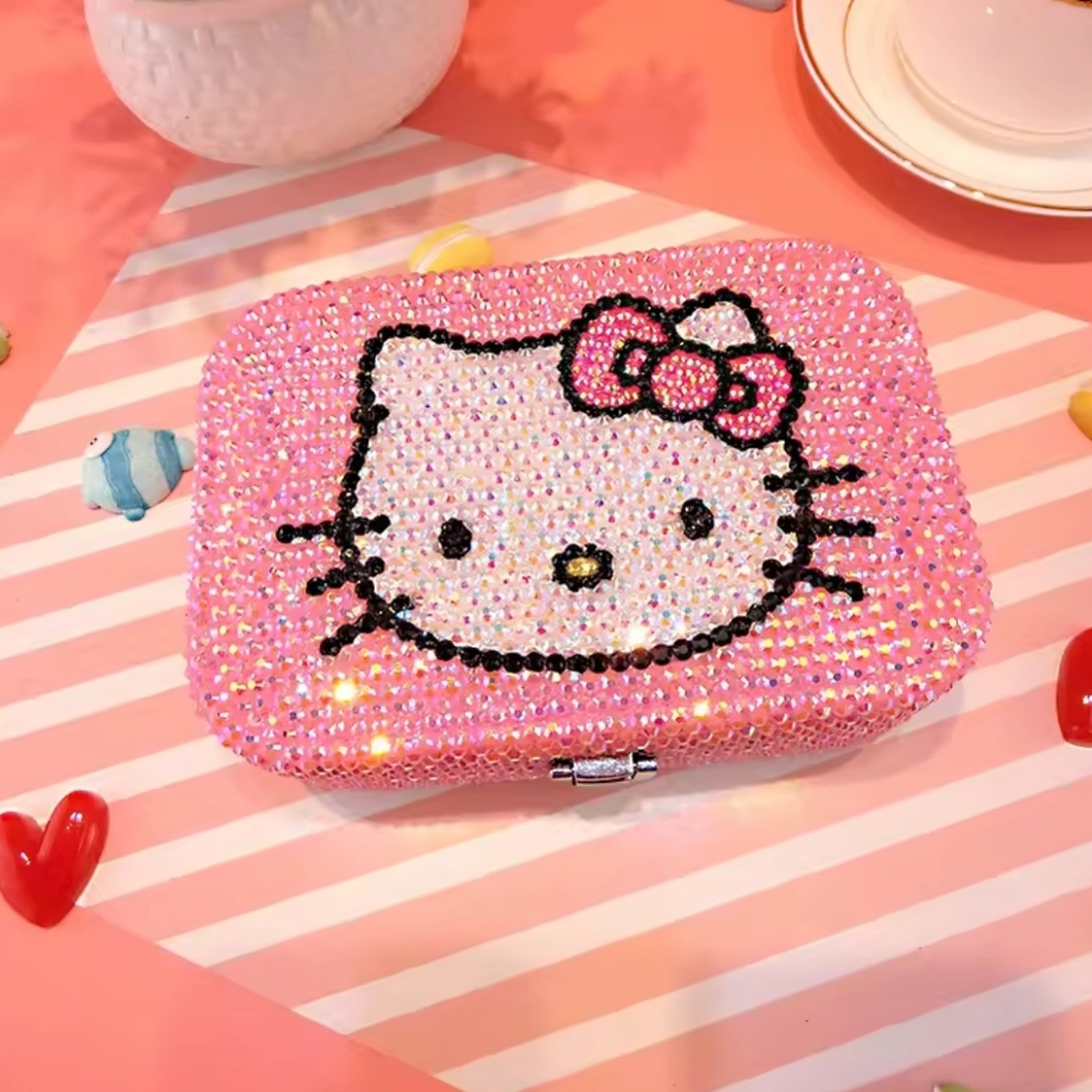 Hello Kitty Rhinestone Jewelry Box - Picture 14 of 15